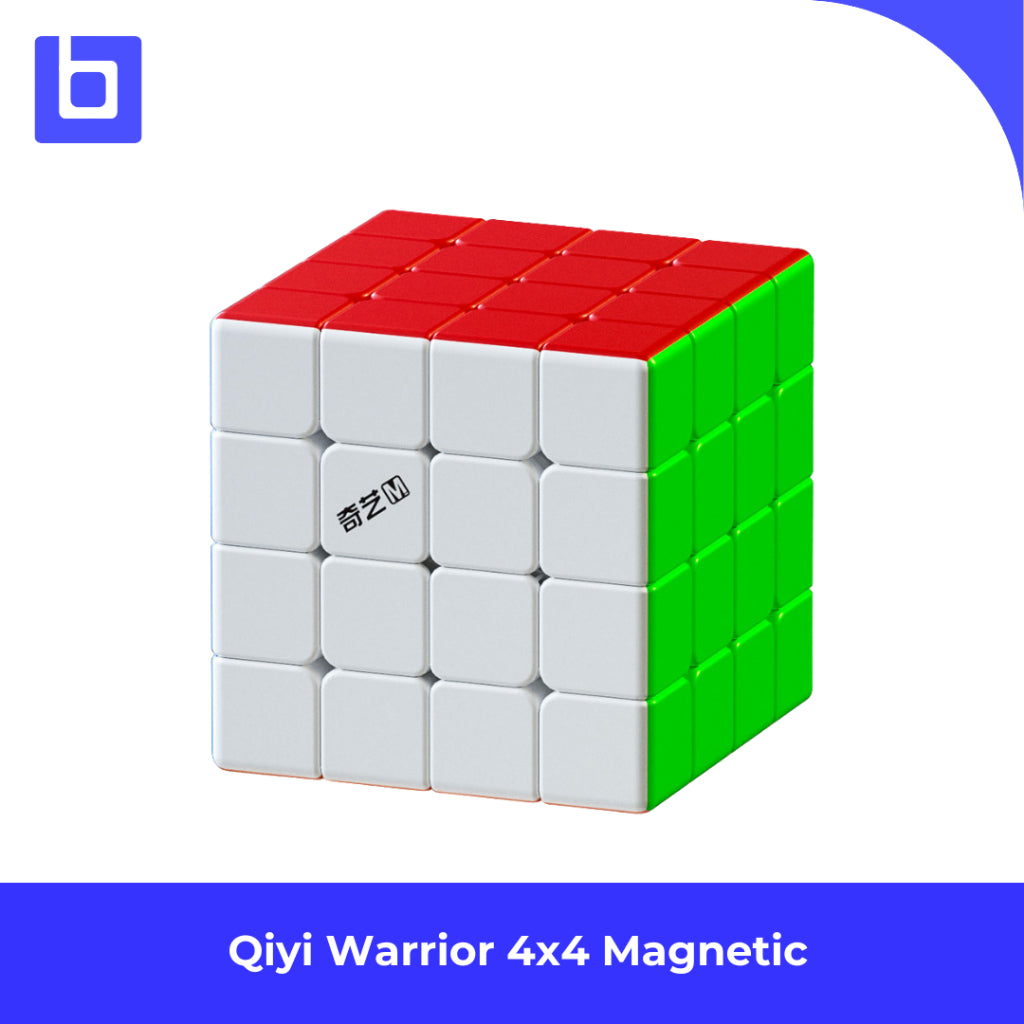 Cube 4x4 - Qiyi Warrior 4x4 Magnetic Stickerless Original – Balam Cubes